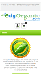 Mobile Screenshot of ecigorganic.com